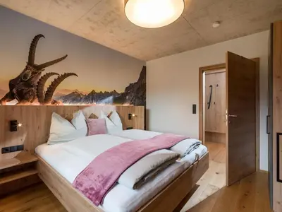 Ein Bett oder Betten in einem Zimmer der Unterkunft Apart Klocker