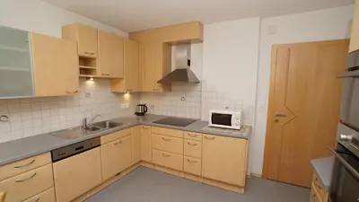 Küche/Küchenzeile in der Unterkunft Haus Andrea Schiestl