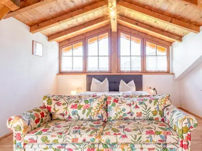 Ein Bett oder Betten in einem Zimmer der Unterkunft Appartement Brixnerwirt IV