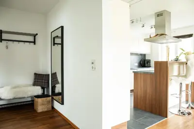 Küche/Küchenzeile in der Unterkunft Ferienhaus Kapeller