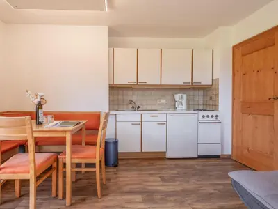Küche/Küchenzeile in der Unterkunft Appartementkombination Brixnerwirt I II III und IV