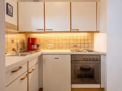 Küche/Küchenzeile in der Unterkunft Appartementkombination Brixnerwirt I und II