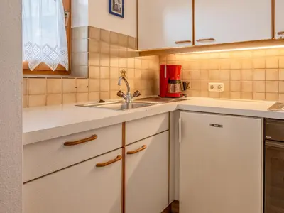 Küche/Küchenzeile in der Unterkunft Appartementkombination Brixnerwirt I und II