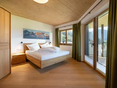 Ein Bett oder Betten in einem Zimmer der Unterkunft Appartement Bergliebe