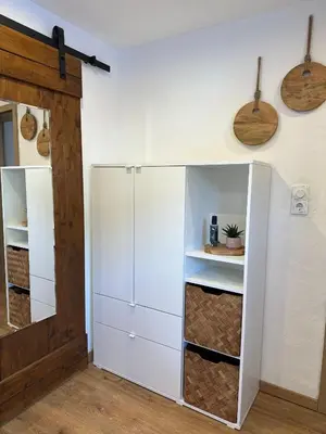 Küche/Küchenzeile in der Unterkunft Appartement Anna