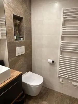 Ein Badezimmer in der Unterkunft Appartement Anna