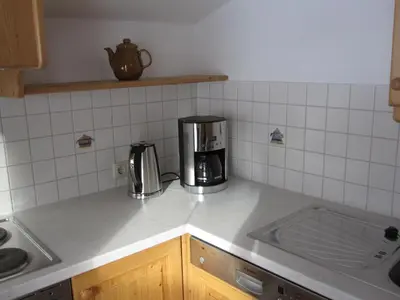 Küche/Küchenzeile in der Unterkunft Haus TIROL