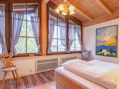Ein Bett oder Betten in einem Zimmer der Unterkunft Hochkönig