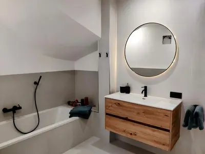 Ein Badezimmer in der Unterkunft Ferienwohnung Julia