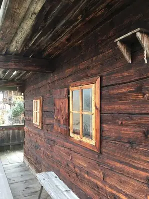 Grundriss der Unterkunft Kastnhäusl Wildschönau - urige Hütte mit Bergblick