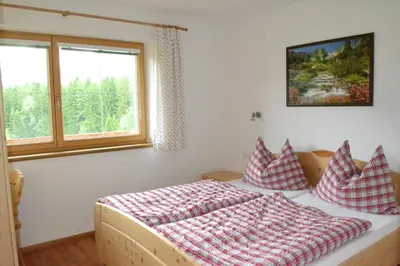 Ein Bett oder Betten in einem Zimmer der Unterkunft Grossummerstall