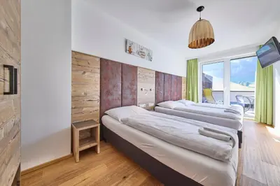 Ein Bett oder Betten in einem Zimmer der Unterkunft InTown Appartements