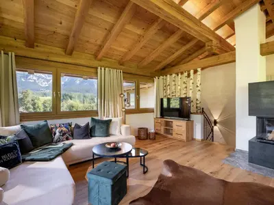TV/Unterhaltungsangebot in der Unterkunft Das Kaiserwohl Chalet