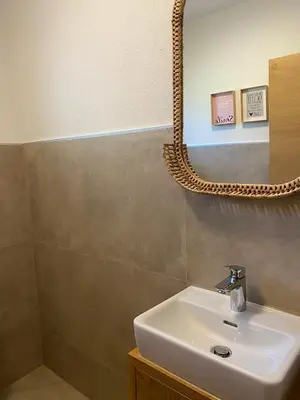 Ein Badezimmer in der Unterkunft Sunside Apartment