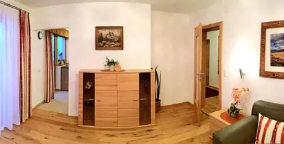 Ein Sitzbereich in der Unterkunft Ferienwohnung Natural A
