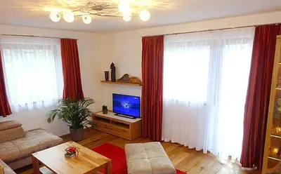 TV/Unterhaltungsangebot in der Unterkunft Ferienwohnung Natural A