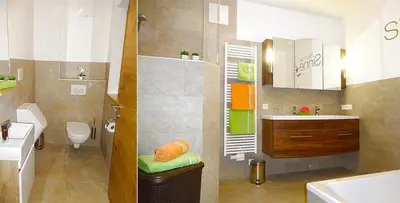 Ein Badezimmer in der Unterkunft Ferienwohnung Natural A