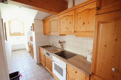 Küche/Küchenzeile in der Unterkunft Ferienwohnung Königsleiten 194 - Top 11