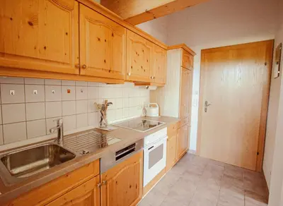 Küche/Küchenzeile in der Unterkunft Ferienwohnung Königsleiten 194 - Top 11