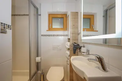 Ein Badezimmer in der Unterkunft Chalet Kitzbühelblick
