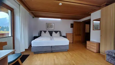 Ein Bett oder Betten in einem Zimmer der Unterkunft Ferienwohnung Habel