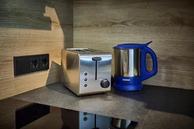 Kaffee-/Teezubehör in der Unterkunft Appartement Bittner