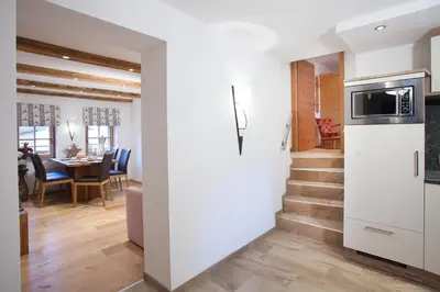 Küche/Küchenzeile in der Unterkunft Appartement Kichelerhof