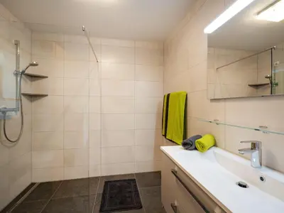 Ein Badezimmer in der Unterkunft Appartement Irmi