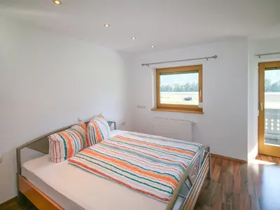 Ein Bett oder Betten in einem Zimmer der Unterkunft Apartment Der Pinsler by Interhome