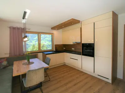 Küche/Küchenzeile in der Unterkunft Apartment Mäuerl by Interhome