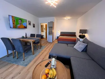 Ein Sitzbereich in der Unterkunft Apartment Apartment Martin by Interhome