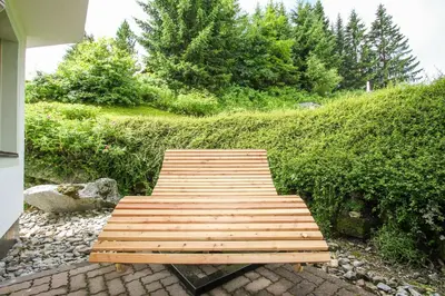 Ein Garten an der Unterkunft Ferienwohnung 77 - Top 36