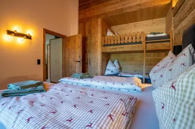 Ein Bett oder Betten in einem Zimmer der Unterkunft Apartment Taxer