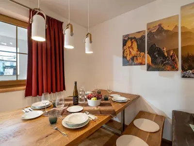 Ein Sitzbereich in der Unterkunft Frangl by Apartment Managers