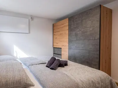 Ein Bett oder Betten in einem Zimmer der Unterkunft Chalet Pölven