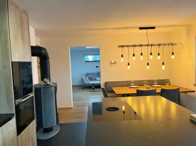 Küche/Küchenzeile in der Unterkunft Apartment Steffi