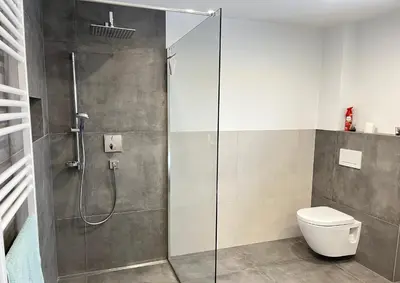 Ein Badezimmer in der Unterkunft Apartment Steffi