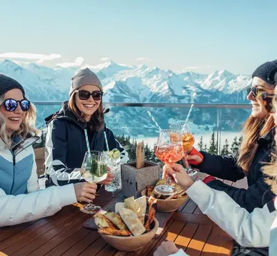 Getränke in der Unterkunft Heimat Apartments - Zillertal