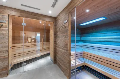 Ein Badezimmer in der Unterkunft Landhaus Ager