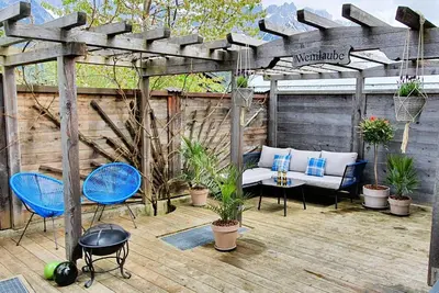 Ein Garten an der Unterkunft Appartement 
