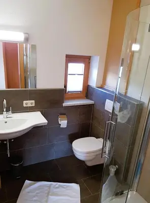 Ein Badezimmer in der Unterkunft Appartement 