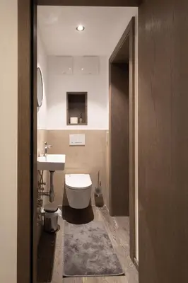 Ein Badezimmer in der Unterkunft Penthouse Julia nähe Badesee mit Infrarotsauna -Zell am See Kaprun