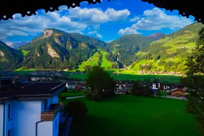 Naturlandschaft in der Nähe der Ferienwohnung