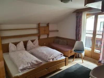 Ein Bett oder Betten in einem Zimmer der Unterkunft Haus Elisabeth Sporer
