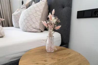 Ein Bett oder Betten in einem Zimmer der Unterkunft Apartment Alpbachtraum