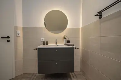 Ein Badezimmer in der Unterkunft Apartment Alpbachtraum