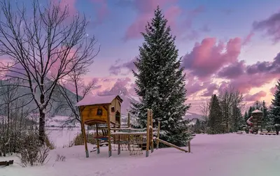Ferienclub Bellevue am See im Winter