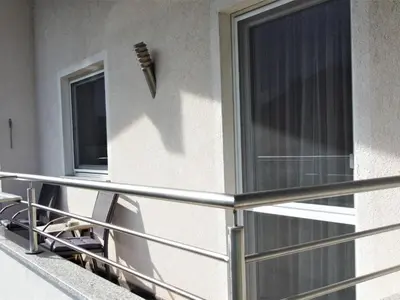 Ein Balkon oder eine Terrasse in der Unterkunft Apartment Franz by Interhome