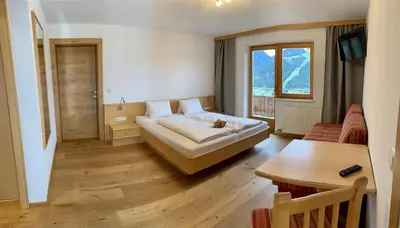 Ein Bett oder Betten in einem Zimmer der Unterkunft Apartment Oberguggenhausen