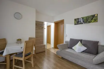 Ein Sitzbereich in der Unterkunft Appartement Anna Maria
